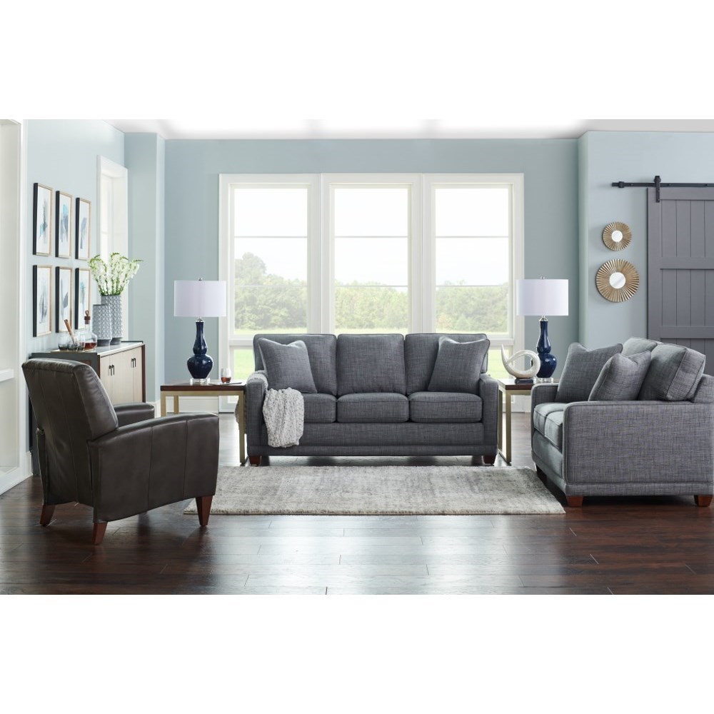 La Z Boy Scarlett 028431 Contemporary Push Back Recliner